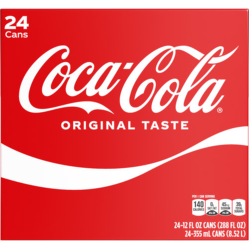 Coke 12oz Can with Classic Flavor