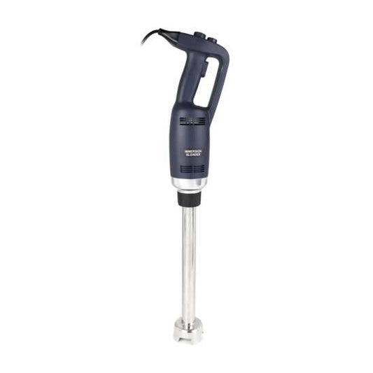 Prepline PIB500-12 immersion blender with a 12-inch shaft, 500W power, and variable speed control, ideal for blending and pureeing in commercial kitchens.