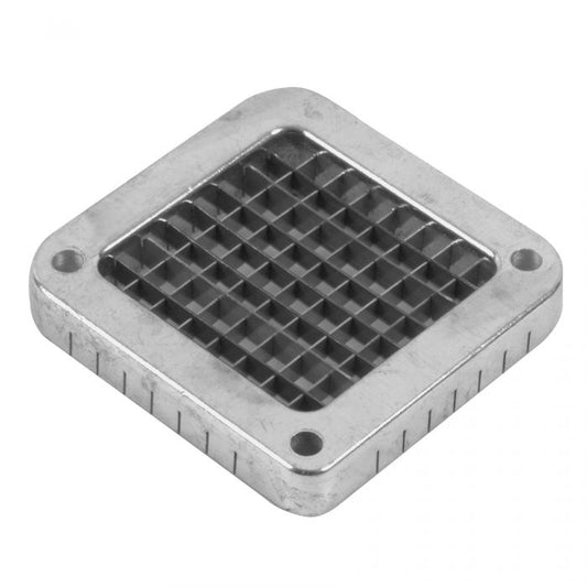 Thunder Group French Fry Cutter can be used to quickly and easily produce uniform fresh-cut fries. Designed with durability in mind, this french fry cutter blade is crafted from cast iron which is corrosion resistant and will remain sharp even after years of use. This replacement blade easily installs into any Thunder Group French Fry Cutter.
