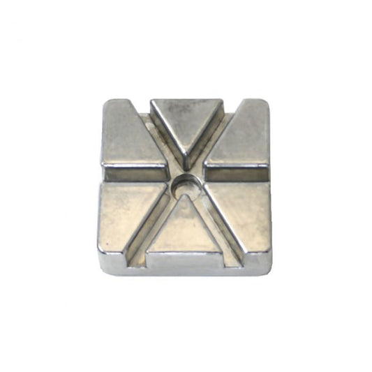 Thunder Group Pusher Block For French Fry Cutter is perfect for preparing traditional or oven-baked fries and helps cut neat, uniform slices with minimum effort. Crafted from cast iron, this pusher block is sturdy enough to force food through the blade and will withstand heavy duty use without bending or rusting. This replacement pusher block easily installs into any Thunder Group French Fry Cutter.