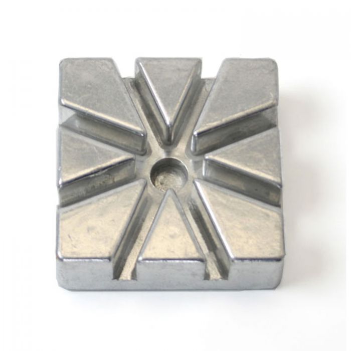 Thunder Group Pusher Block For French Fry Cutter is perfect for preparing traditional or oven-baked fries and helps cut neat, uniform slices with minimum effort. Crafted from cast iron, this pusher block is sturdy enough to force food through the blade and will withstand heavy duty use without bending or rusting. This replacement pusher block easily installs into any Thunder Group French Fry Cutter.