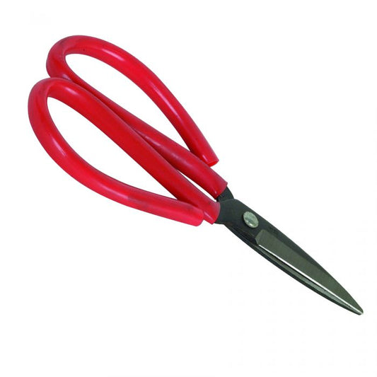 Thunder Group Scissors 12/Pcs offer a reliable and efficient cutting solution for professional kitchens. Measuring 7 3/4 inches, these scissors are built from high-quality steel for long-lasting sharpness and durability. The vinyl-coated handle provides a secure, non-slip grip, ensuring comfort and control during extended use. 