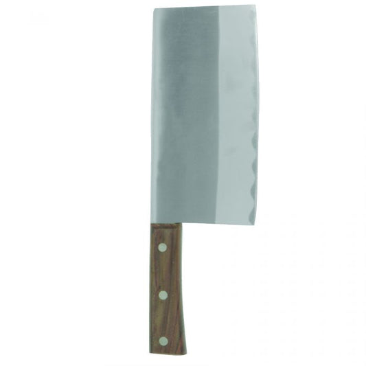 Thunder Group Angle Knife is designed for precision and control in high-demand commercial kitchens. With an 11-inch length and 3.5-inch width, this stainless steel knife features an angled blade that enhances maneuverability, making it ideal for tasks requiring detailed cuts or angled slicing. Its sturdy construction ensures longevity and sharp performance, providing a reliable tool for chefs in restaurants, hotels, and catering operations.