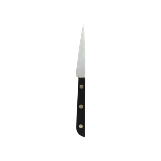 Thunder Group Carving Knife is a compact and agile tool, designed for precision work such as peeling, trimming, and shaping produce. Its curved stainless steel blade offers superior control, making it an essential addition to any chef’s knife kit. Built for performance and reliability, it’s ideal for high-paced kitchens and culinary professionals.