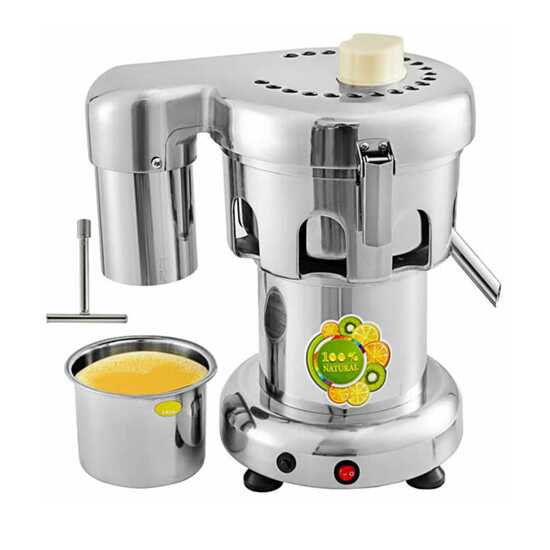Prepline JuiceFaster1000 commercial juice extractor with 1/2 HP motor, designed for high-efficiency juice extraction in restaurants, cafes, and juice bars.