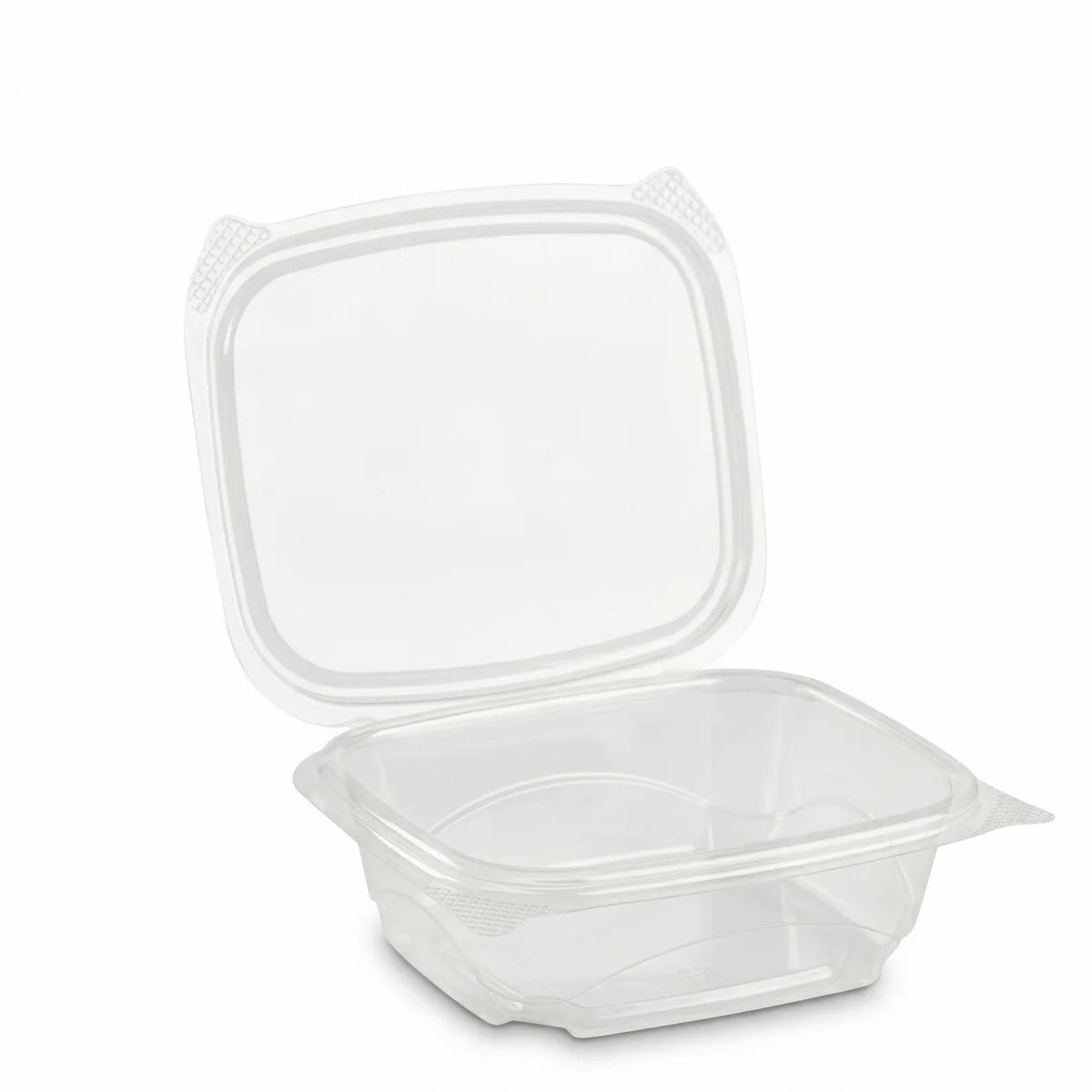 Clear PLA Disposable Hinged Clamshell Deli Takeout Containers