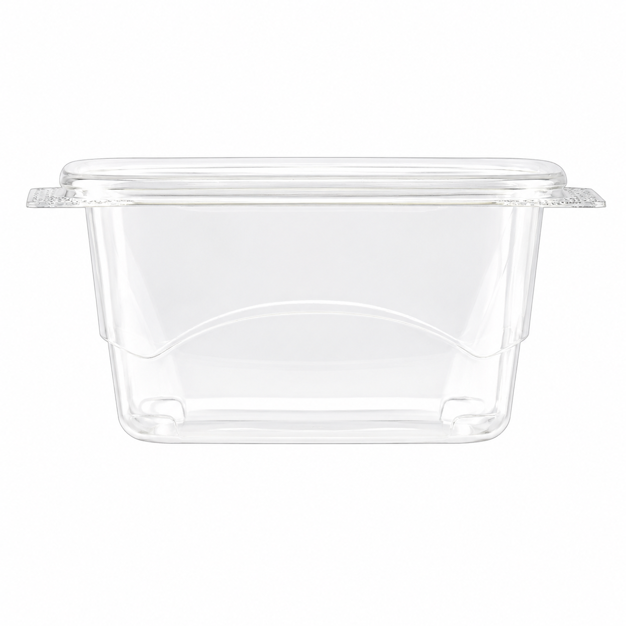 Clear PLA Disposable Hinged Clamshell Deli Takeout Containers