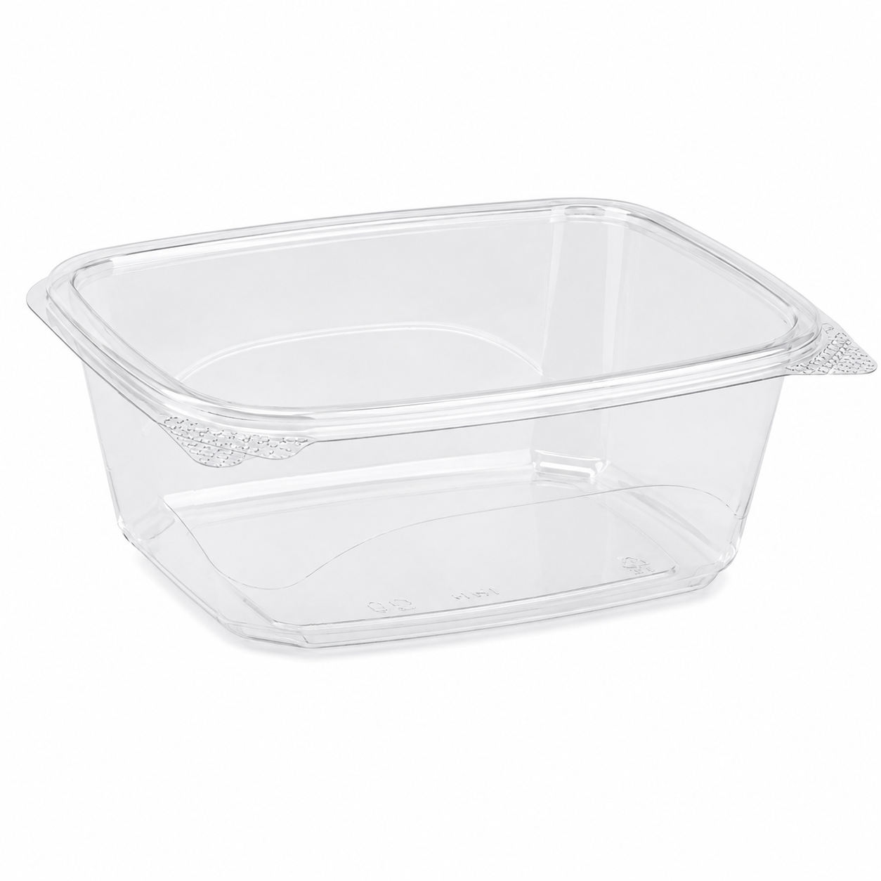 Clear PLA Disposable Hinged Clamshell Deli Takeout Containers
