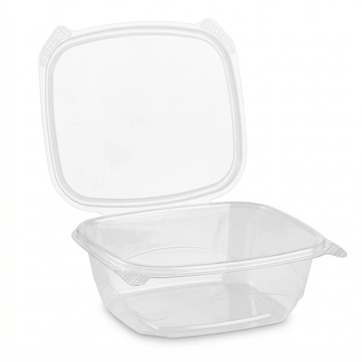 Clear PLA Disposable Hinged Clamshell Deli Takeout Containers