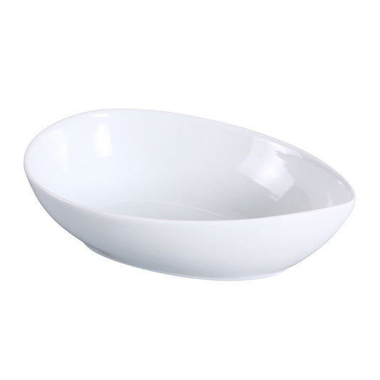 Yanco Waterdrop Shape Bowl LK-611 is ideal for serving butter, jam and various sauces, such as salsa, ketchup, mustard or mayonnaise. Manufactured from high-quality porcelain, this dinnerware is extremely popular for its unique style, that will suit any kind of interior. Besides, maintenance is effortless as these dishes feature exceptionally smooth finish and can be cleaned in a dishwasher. With a variety of chinaware offered at our website, it is easy to find items that would fit your establishment.