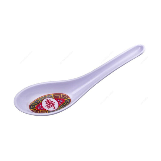 Yanco Small Spoon LG-7003 A great, extra-strong and affordable tableware solution for your food-serving establishment. Made from the high-quality melamine, the spoon doesn't bend or scratch. Melamine also makes the spoon look like handmade ceramics. These spoons are ideal for soups, desserts or appetizers. These Asian style spoons can become a great addition to your melamine tableware collection. They have a stylish appearance and will perfectly fit most of the establishments' interiors. 