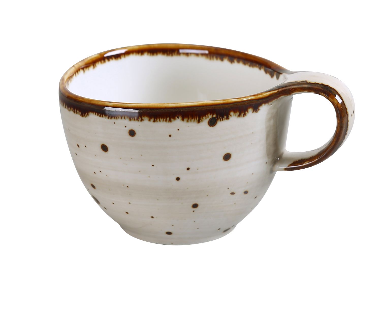Yanco Coffee/Tea Cup LY-001 is unique and high-quality restaurant drinkware. It is made from elegant porcelain. You can serve any cold or hot drinks in these cups - coffee, tea, cocoa, etc. These color glazed cups will perfectly fit any establishment. Thanks to the elegant and strong appearance, these Lyon collection cups will always look stylish in your fine dining restaurant, cafe or catering events. The popular volume of the cup allows you to easily serve the right amount of drink. 