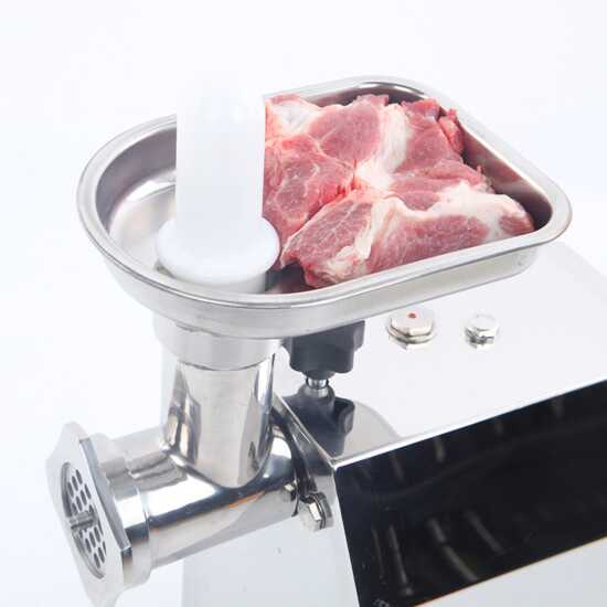 Prepline MC22 #22 hub meat grinder with 1.5 HP motor, designed for high-efficiency grinding in commercial kitchens and butcher shops.