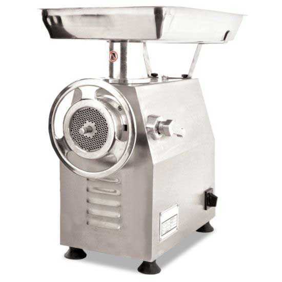 Prepline MC22 #22 hub meat grinder with 1.5 HP motor, designed for high-efficiency grinding in commercial kitchens and butcher shops.
