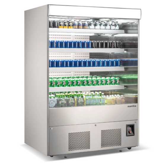 Marchia 60" Open Air Cooler Grab and Go Refrigerator
