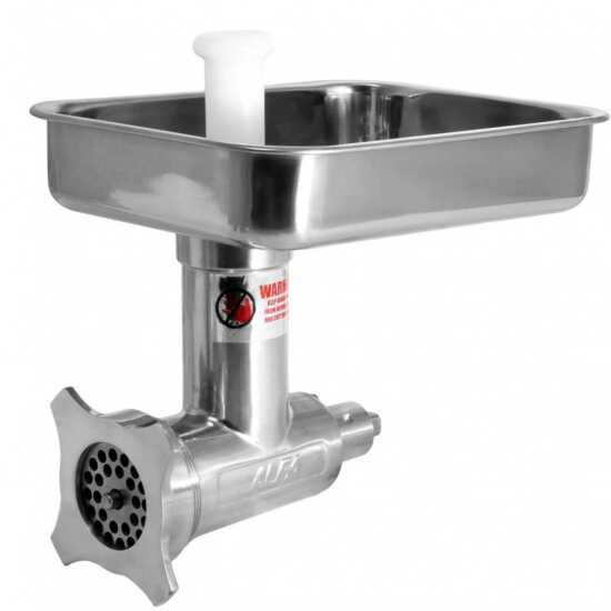 Prepline PHL-MH12 stainless steel #12 head mincer meat grinder attachment, ideal for grinding and mincing in commercial kitchens and butcher shops.
