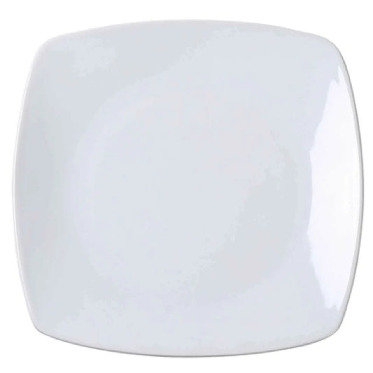 Yanco Square Plate with Rounded Corner ML-2109 is a stylish and durable addition to your tableware collection. Featuring a square shape with rounded corners, this plate is crafted from high-quality super white porcelain, offering a clean and elegant look suitable for both fine dining and casual settings. Its sturdy construction ensures resistance to temperature changes and mechanical stress, making it a reliable choice for busy restaurants and catering services. Designed for convenience, this plate is dishw