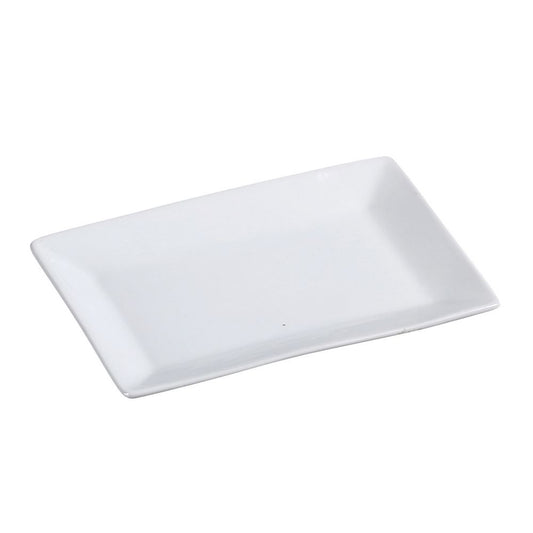 Yanco Rectangular Plate ML-214 is a stylish and versatile addition to any dining establishment. Crafted from high-quality porcelain with a sleek super white finish, this rectangular plate enhances the presentation of appetizers, entrees, and desserts. Its modern design makes it suitable for both casual and formal settings, including restaurants, banquet halls, and catering services. Built for durability, this plate is dishwasher, oven, and microwave safe, ensuring convenience for busy food service operation