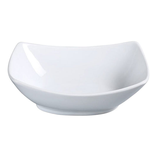 Yanco Rectangular Bowl ML-610 is a stylish and functional addition to any dining establishment. Made from high-quality porcelain with a super white finish, this modern rectangular bowl enhances the presentation of salads, pasta, sauces, and more. Its sleek and durable design makes it perfect for upscale restaurants, sushi bars, diners, and catering events. Designed for convenience, this bowl is dishwasher, microwave, and freezer safe, making it ideal for busy food service environments.
