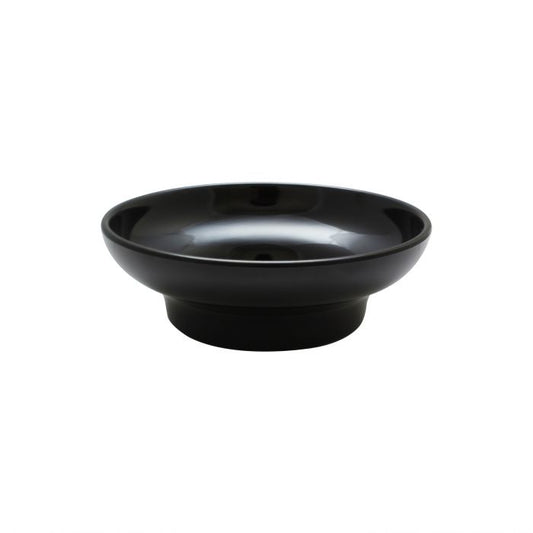 Thunder Group Salsa Dish 12/Pcs is ideal for serving salsa, various dips, and sauces, ketchup, mustard or mayonnaise. Manufactured from the durable plastic material, this dinnerware is effortless in use and maintenance. This 8 Oz black colored salsa dish features exceptionally smooth, stain-proof finish and can be cleaned in a dishwasher without losing its shine. This 4 3/4-inch dish looks like hand-made ceramics but can endure the heavy commercial use. It won't chip, break, or stain. It is dishwasher safe.