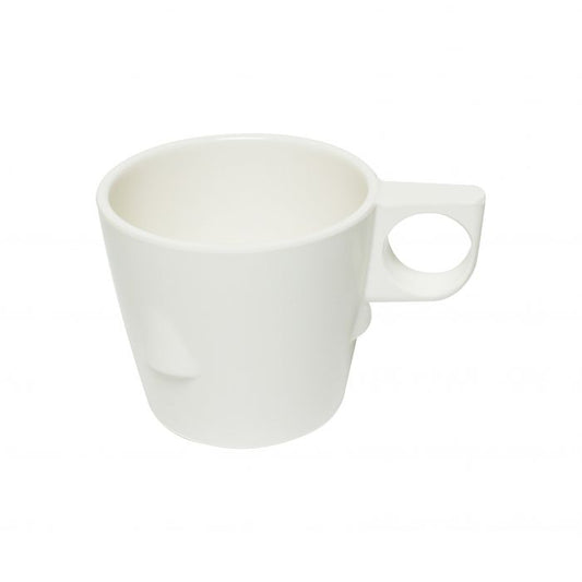 Thunder Group Stacking Cup 12/Pcs saves kitchen storage space and combines a classic look with a durable structure. Convenient stacking design and 7 Oz capacity make this melamine cup perfect for serving all kinds of beverages. Whether it is hot or cold your coffee, tea, hot chocolate, or compote will be safe inside it. This heavy-weight melamine is a break-resistant material that makes it perfect for outdoor dining, buffets, restaurants, outdoor catered events, and more.