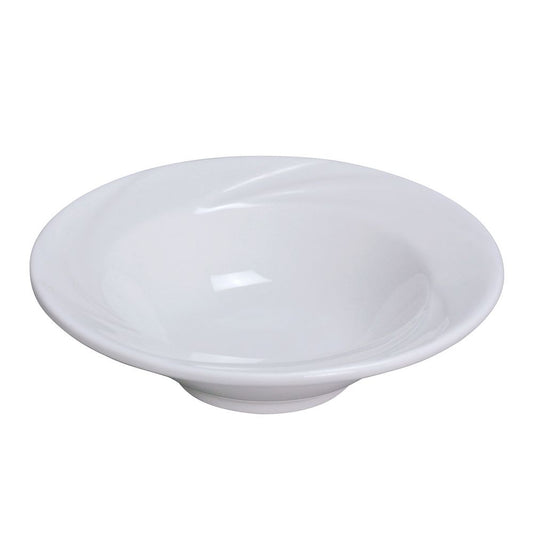 Yanco Rim Soup Bowl MM-3 is a stylish and practical choice for any dining establishment. With its durable bone-white porcelain construction and wide rim for easy handling, this bowl is ideal for serving soups, stews, salads, and more. Designed for long-lasting use, it resists chipping and staining, making it perfect for high-traffic restaurants, banquet halls, and catered events. Plus, its dishwasher, microwave, and oven-safe design ensures maximum convenience.
