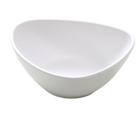 Yanco Deep Triangle/Soup Plate MO-209 It is made from durable and reliable melamine material, which makes the plate look like ceramics. You can use this stylish plate to serve any dish you want. For example, you can use it for rice, noodles, appetizers or hot meals. The Moderne collection has an elegant and stylish design. Performed in white color, it will perfectly fit any restaurant environment. Whether it's an Italian, Japanese or American cuisine, it will subtly emphasize the atmosphere of your establis
