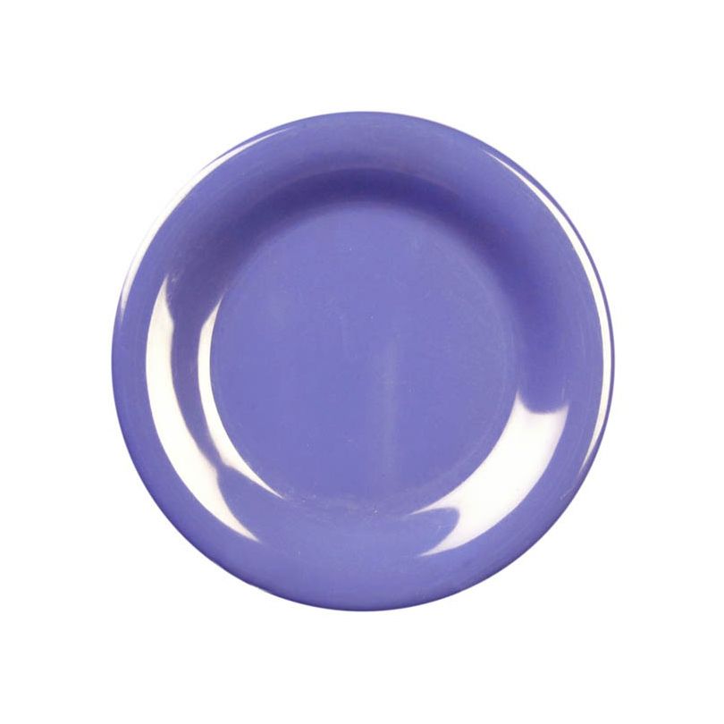 Yanco Wide Rim Round Plate MS-010BU It is made from durable and reliable melamine material, which makes the plate look like ceramics. You can use this stylish plate to serve any dish you want. For example, you can use it for rice, noodles, appetizers or hot meals. The Milestone collection has an elegant and stylish design. Performed in blue color With a wide rim, it will perfectly fit any restaurant environment. Whether it's an Italian, Japanese or American cuisine, it will subtly emphasize the atmosphere