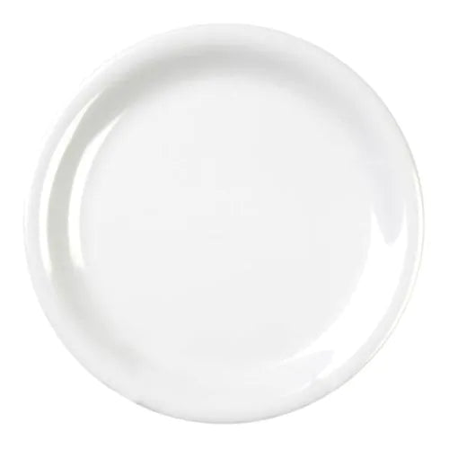 Yanco Narrow Rim Round Plate MS-107WT is made from durable and reliable melamine material, which makes the plate look like ceramics. You can use this stylish plate to serve any dish you want. For example, you can use it for rice, noodles, appetizers or hot meals. The Milestone collection has an elegant and stylish design. Performed in white color With a narrow rim, it will perfectly fit any restaurant environment.