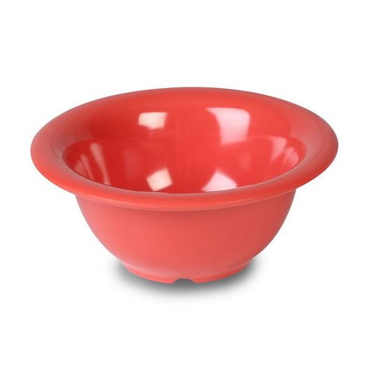 Yanco Soup Bowl MS-5510RD is made from durable and reliable melamine material, which makes the bowl look like ceramics. You can use these unique round bowls to serve such dishes like soups, guakamole, rice or other appetizers. Thanks to the elegant Milestone collection style, the bowl will perfectly fit any food-serving establishment design.