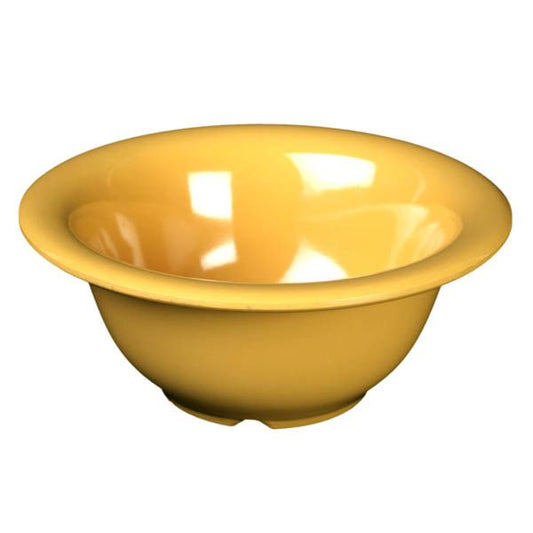 Yanco Soup Bowl MS-5510YL is made from durable and reliable melamine material, which makes the bowl look like ceramics. You can use these unique round bowls to serve such dishes like soups, guakamole, rice or other appetizers. Thanks to the elegant Milestone collection style, the bowl will perfectly fit any food-serving establishment design. Performed in oriental style, such melamine tableware is an ideal solution for those who choose high-quality, durable and affordable dinnerware for their place.