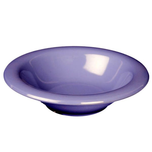 Yanco Soup Bowl MS-5712BU It is made from durable and reliable melamine material, which makes the bowl look like ceramics. You can use these unique round bowls to serve such dishes like soups, guakamole, rice or other appetizers. Thanks to the elegant Milestone collection style, the bowl will perfectly fit any food-serving establishment design. Performed in oriental style, such melamine tableware is an ideal solution for those who choose high-quality, durable and affordable dinnerware.