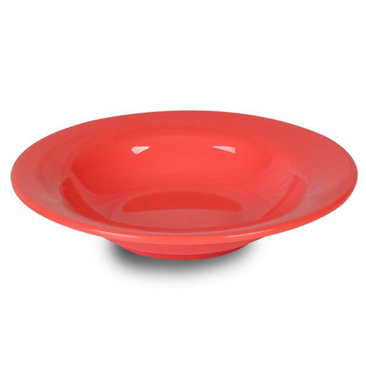 Yanco Soup Bowl MS-5716RD is made from durable and reliable melamine material, which makes the bowl look like ceramics. You can use these unique round bowls to serve such dishes like soups, guakamole, rice or other appetizers. Thanks to the elegant Milestone collection style, the bowl will perfectly fit any food-serving establishment design. Performed in oriental style, such melamine tableware is an ideal solution for those who choose high-quality, durable and affordable dinnerware for their place.