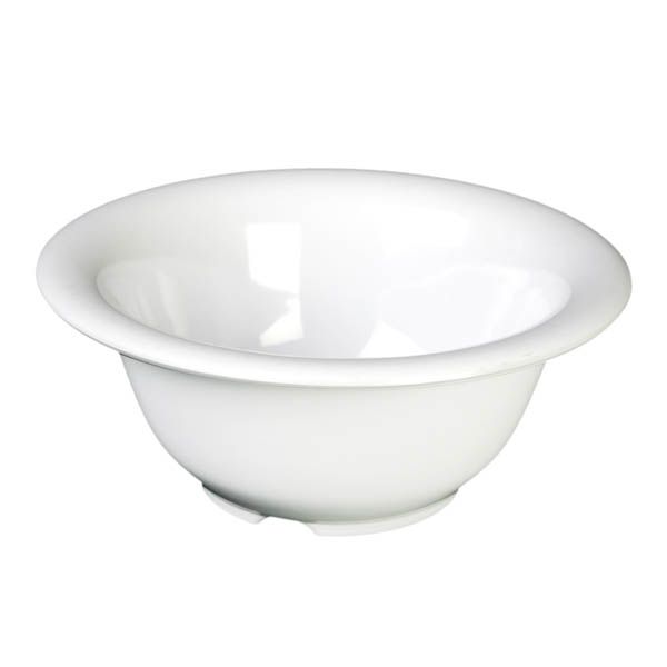 Yanco Salad Bowl MS-5807WT is made from durable and reliable melamine material, which makes the bowl look like ceramics. You can use these unique round bowls to serve such dishes like salads, appetizers, rice or miso soups. Thanks to the elegant Milestone collection style, the bowl will perfectly fit any food-serving establishment design. Performed in oriental style, such melamine tableware is an ideal solution for those who choose high-quality, durable and affordable dinnerware for their place.