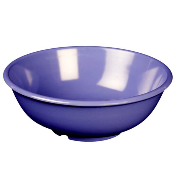 Yanco Salad Bowl MS-5807BU It is made from durable and reliable melamine material, which makes the bowl look like ceramics. You can use these unique round bowls to serve such dishes like salads, appetizers, rice or miso soups. Thanks to the elegant Milestone collection style, the bowl will perfectly fit any food-serving establishment design. Performed in oriental style, such melamine tableware is an ideal solution for those who choose high-quality, durable and affordable dinnerware.