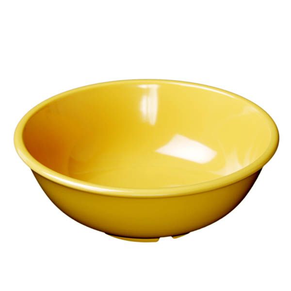 Yanco Salad Bowl MS-5807YL is made from durable and reliable melamine material, which makes the bowl look like ceramics. You can use these unique round bowls to serve such dishes like salads, appetizers, rice or miso soups. Thanks to the elegant Milestone collection style, the bowl will perfectly fit any food-serving establishment design. Performed in oriental style, such melamine tableware is an ideal solution for those who choose high-quality, durable and affordable dinnerware for their place.
