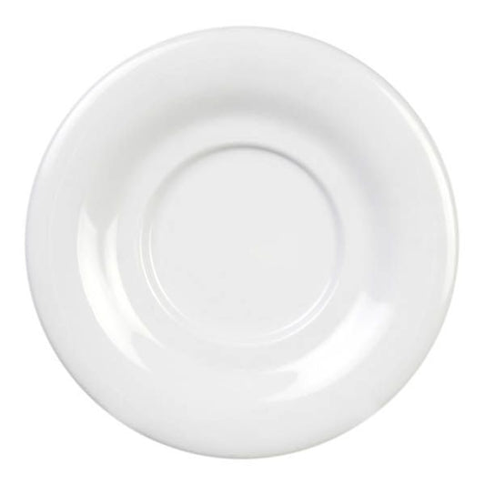 Yanco Saucer MS-9303WT is a perfect match to Milestone melamine cups that will make your table setting complete and more sophisticated. Thanks to the durable melamine material that has an unbreakable structure, this saucer is a reliable option for your food-serving establishment. It can be used in restaurants and catered events, outdoor dining areas, diners and cafes, and even hotels and poolside parties.
