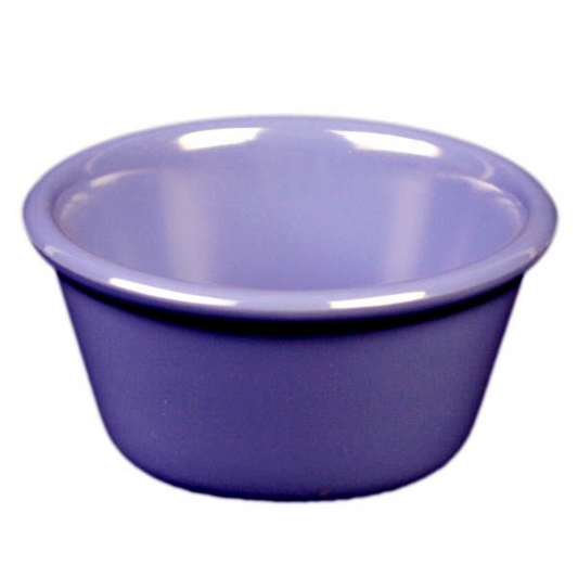 Yanco Smooth Ramekin NC-538BU is an affordable and reliable addition to your tableware collection. These blue ramekin dishes are made from high-quality melamine material, that makes its dinnerware look like ceramics. These Milestone collection ramekins are commonly used for preparing and serving individual portions of a variety of dishes like creme brulee, cheese or egg dishes, macaroni and cheese, french onion soup and other food.