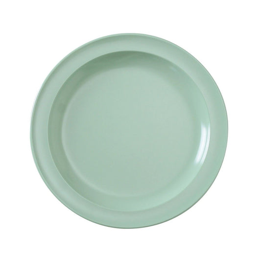 Yanco Round Plate NS-105G is a great and affordable restaurant tableware. It is made from durable and reliable melamine material, which makes the plate look like ceramics. You can use this stylish plate to serve any dish you want. For example, you can use it for serving salads, side dishes, sushi or other meals. The Nessico collection has an elegant and stylish design. Performed in green color, it will perfectly fit any restaurant environment. 