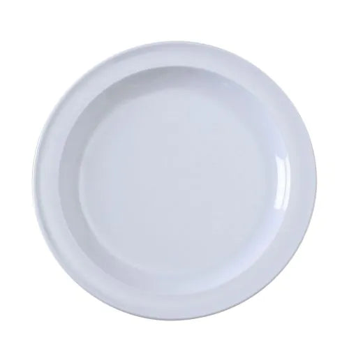 Yanco Round Plate NS-106W is a great and affordable restaurant tableware. It is made from durable and reliable melamine material, which makes the plate look like ceramics. You can use this stylish plate to serve any dish you want. For example, you can use it for serving salads, side dishes, sushi or other meals. The Nessico collection has an elegant and stylish design. Performed in white color, it will perfectly fit any restaurant environment.