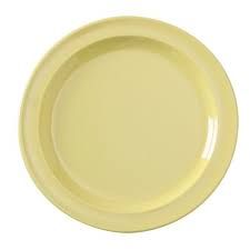 Yanco Round Dinner Plate NS-110Y is a great and affordable restaurant tableware. It is made from durable and reliable melamine material, which makes the plate look like ceramics. You can use this stylish plate to serve any dish you want. For example, you can use it for serving salads, side dishes, sushi or other meals. The Nessico collection has an elegant and stylish design. Performed in yellow color, it will perfectly fit any restaurant environment. 