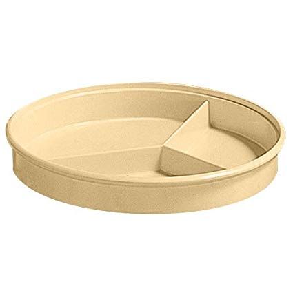 Yanco Deep Divided Server NS-608-1T is a perfect solution for your food-serving establishment. It can be used for serving fresh-baked tortillas, pies or other appetizers. Manufactured from durable and reliable melamine, this dinnerware is popular for being unbreakable and affordable at the same time. All items in the Nessico collection have a great appearance. Made in rich tan color, this server will perfectly fit any establishment. 