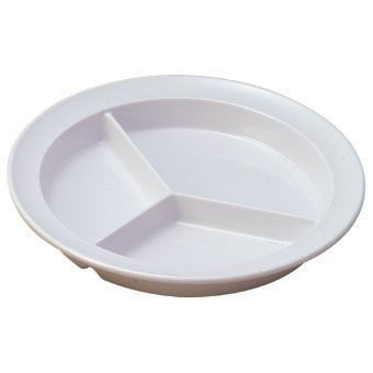 Yanco Deep 3-Compartment Plate NS-701W It is made from durable and reliable melamine material, which makes the plate look like ceramics. You can use this stylish plate to serve any dish you want. For example, you can use it for serving salads, side dishes, sushi or hot meals. The Nessico collection has an elegant and stylish design. Performed in white color, it will perfectly fit any restaurant environment.