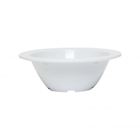 Thunder Group Fruit Bowl 12/Pcs is a perfect choice for serving whole or sliced fruits, berries, or portions of a fruit salad. The 5 Oz bowl is shatter-proof and stain-resistant. Acidic and colorful juicy fruits would not leave any trace. All items from Nustone collection have an elegant appearance. The Western Nustone White tableware features a warm white color. 