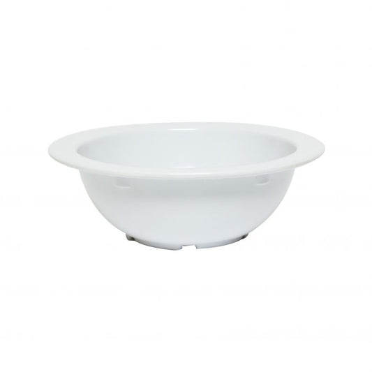 Thunder Group Grapefruit Bowl 12/Pcs is a perfect choice for serving whole or sliced oranges, grapefruits, assortment of berries, or even chips and popcorn if you like. The 13 Oz bowl is shatter-proof and stain-resistant. Acidic and colorful juicy fruits would not leave any trace. All items from Nustone collection have an elegant appearance. The Western Nustone White tableware features a warm white color. 