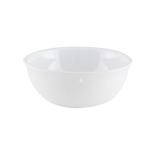 Thunder Group Nappie 12/Pcs is a ceramic-like dish that will be perfect for serving various foods. Made from durable melamine such nappie bowl can withstand long-time use and is effortless in maintenance. You can present your cereal, polenta, rice, chicken soup and many more. All items from Nustone collection have an elegant appearance. The Western Nustone White tableware features a warm white color. 