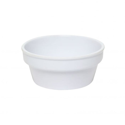 Thunder Group Sauce Cup/Ramekin 12/Pcs is a small ceramic-like cup/ramekin that will be perfect for serving various sauces, dips and other small-portioned dishes. Made from durable melamine such 2.5 Oz ramekin can withstand long-time use and is effortless in maintenance. Due to its stain-proof abilities, you can serve different acidic sauces, and it would not change color. It is also scratch-resistant with smooth on the inside easy-to-clean surface. 