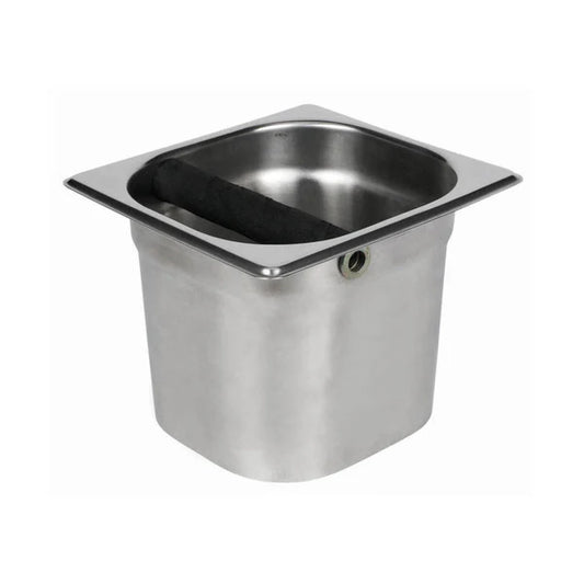 Winco SCD-5, 20oz Stainless Steel Coffee Knock Box