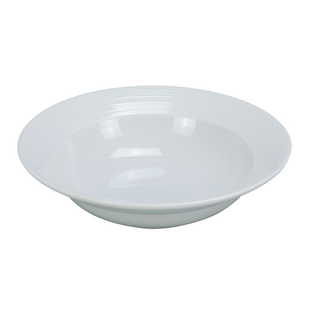 Yanco Grapefruit Bowl PA-506 is an elegant and durable choice for serving fresh-cut fruits, fruit salads, desserts, and small meals. Featuring wide rims and a chic curved design, this bowl enhances any table setting while adding a touch of sophistication. Crafted from high-quality porcelain, it is built to withstand daily use in busy restaurants, cafes, and catering establishments. The super white color provides a striking contrast, ensuring a beautiful presentation of your culinary creations. 