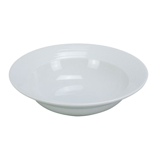 Yanco Grapefruit Bowl PA-506 is an elegant and durable choice for serving fresh-cut fruits, fruit salads, desserts, and small meals. Featuring wide rims and a chic curved design, this bowl enhances any table setting while adding a touch of sophistication. Crafted from high-quality porcelain, it is built to withstand daily use in busy restaurants, cafes, and catering establishments. The super white color provides a striking contrast, ensuring a beautiful presentation of your culinary creations. 